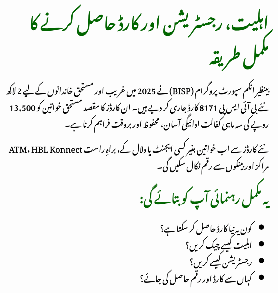 BISP 8171 New Card Launch