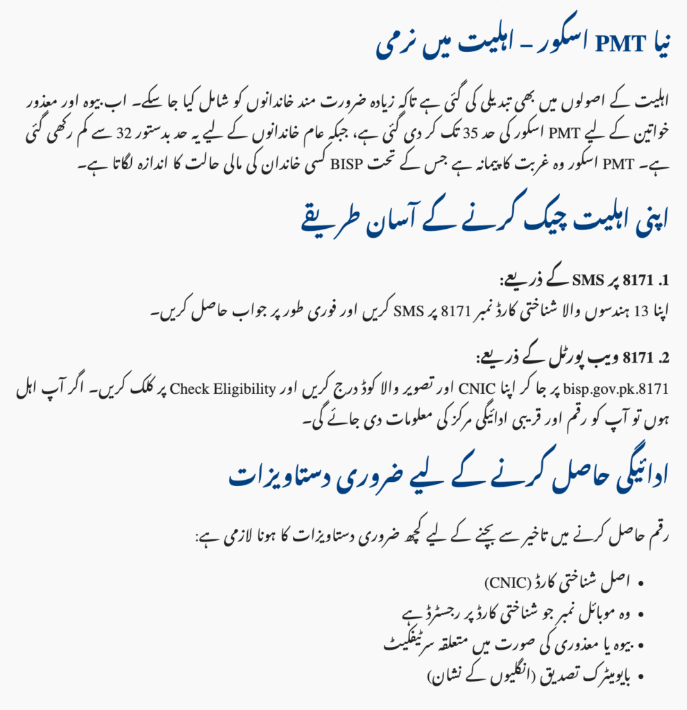 BISP 8171 double payment