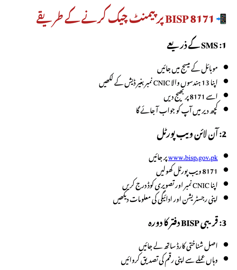 Who Can Get BISP Payments? (Eligibility)