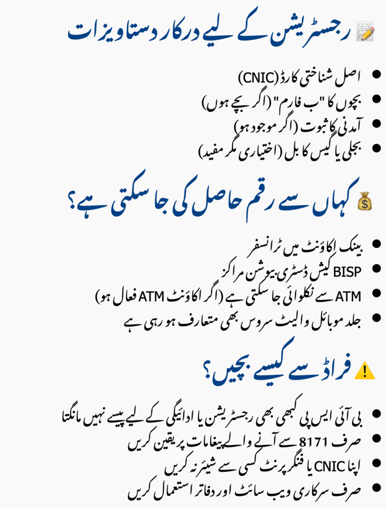 How to Receive Your BISP August Payment