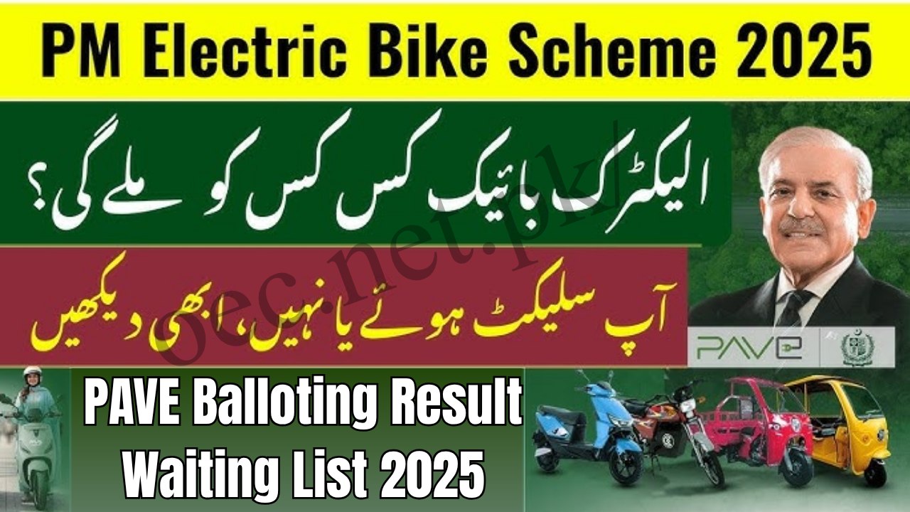 PAVE Balloting Result Waiting List