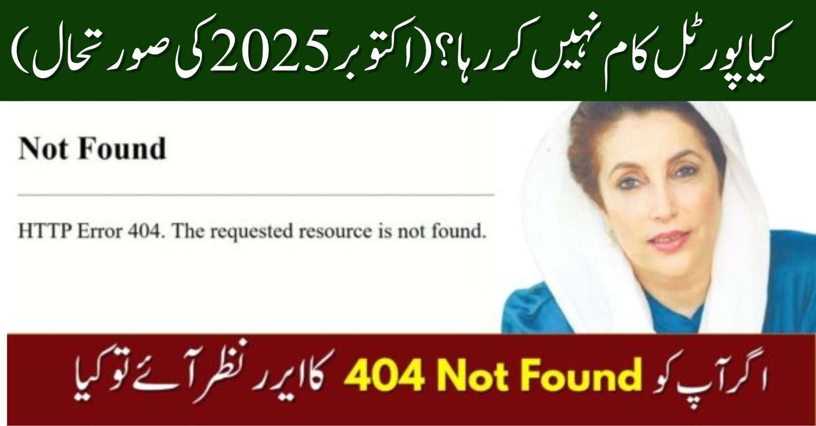 Why BISP 8171 Portal Not Working